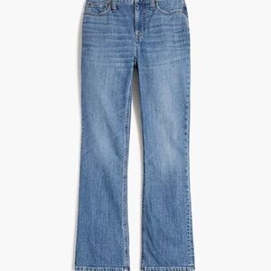 Petite flare Crop mid-rise Jean